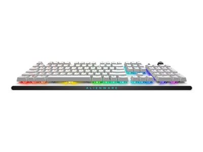 [AW920K-W-WW] Dell Alienware Tri-Mode AW920K - Volle Größe (100%) - Verkabelt & Kabellos - USB + RF Wireless + Bluetooth - Mechanischer Switch - RGB-LED - Weiß