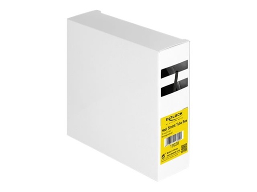 [19920] Delock Schrumpfschlauch - 15 m - Schwarz