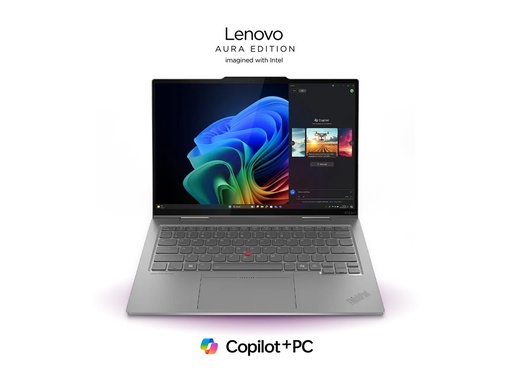 [21Q00070GE] Lenovo ThinkPad X1 2-in-1 Gen 10 21Q0 - Aura Edition - Flip-Design - Intel Core Ultra 7 255U - Evo - Win 11 Pro - Intel Graphics - 32 GB RAM - 1 TB SSD TCG Opal Encryption 2, NVMe - 35.6 cm (14")