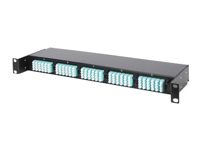[DN-96615-2] DIGITUS Professional DN-96615-2 - Glasfaser-Verteilerbox - Rack montierbar - Schwarz, RAL 9005 - 48.3 cm (19")