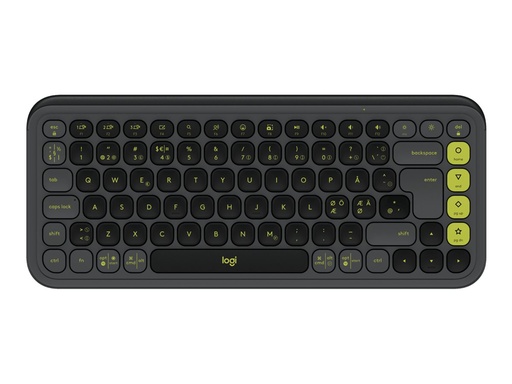 [920-013273] Logitech POP Icon Keys - Tastatur - kabellos - Bluetooth LE - QWERTY - Nordisch (Dänisch/Finnisch/Norwegisch/Schwedisch)