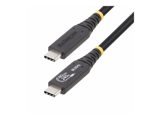 [50C-40G-USB4-CABLE] StarTech.com StarTech 50cm (1.6ft) USB4 Cable, USB-IF Certified USB-C Cord 40Gbps - USB-Kabel - USB-C (M)