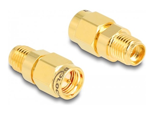 [12104] Delock Antennenadapter - SMA weiblich zu SMA