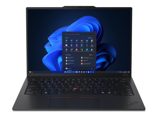 [21NX00F4GE] Lenovo ThinkPad X1 Carbon Gen 13 21NX - Aura Edition - 180°-Scharnierdesign - Intel Core Ultra 7 255U - Evo - Win 11 Pro - Intel Graphics - 32 GB RAM - 1 TB SSD TCG Opal Encryption 2, NVMe, Performance - 35.6 cm (14")