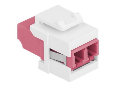 [86818] Delock Netzwerkkoppler - LC Multi-Mode (W)