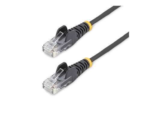 [N6PAT7MBKS] StarTech.com 7m Black Slim CAT6 Ethernet Cable, Snagless, 28AWG, LSZH - Patch-Kabel - RJ-45 (M)