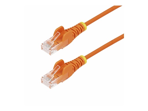 [N6PAT7MORS] StarTech.com 7m Orange Slim CAT6 Ethernet Cable, Snagless, 28AWG, LSZH - Patch-Kabel - RJ-45 (M)