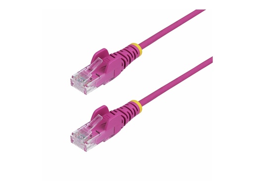 [N6PAT7MPKS] StarTech.com 7m Pink Slim CAT6 Ethernet Cable, Snagless, 28AWG, LSZH - Patch-Kabel - RJ-45 (M)