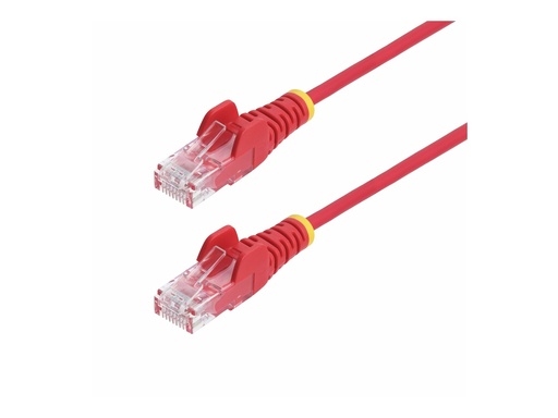[N6PAT5MRDS] StarTech.com 5m Red Slim CAT6 Ethernet Cable, Snagless, 28AWG, LSZH - Patch-Kabel - RJ-45 (M)