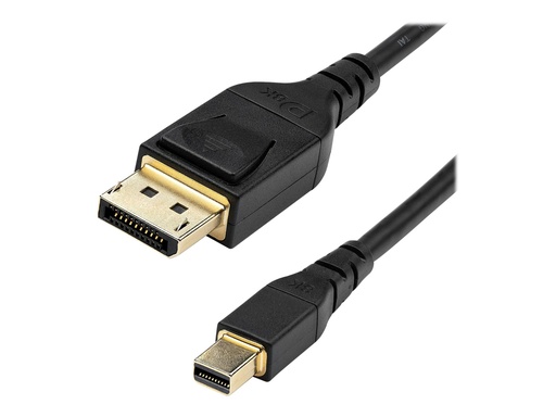 [DP14MDPMM2MB] StarTech.com StarTech 2m Mini DisplayPort auf DisplayPort 1.4 Kabel 8K 60Hz HBR3 - DisplayPort-Kabel - Mini DisplayPort (M)