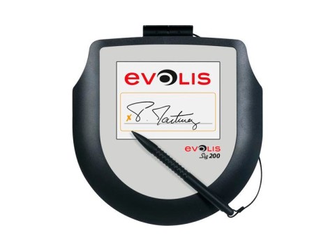 [BW_ST-CE1075-2-UEVL] B-Ware: Evolis Sig200 Signature Pad Color 12.7cm 5'' Farbdisplay
