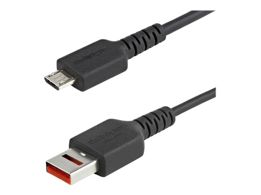 [USBSCHAU1M] StarTech.com 1m USB-Datenblocker Kabel - USB-A auf Micro B - Ladekabel - USB-Kabel - USB (nur Strom)