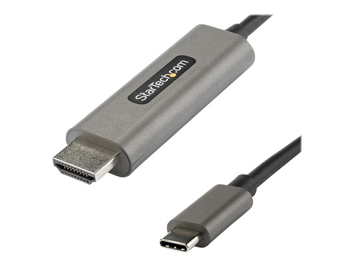 [CDP2HDMM1MH] StarTech.com 1m USB-C auf HDMI Kabel 4K 60Hz mit HDR10 - Ultra HD Video Adapter Kabel - DP 1.4 Alt Mode HBR3 (CDP2HDMM1MH)