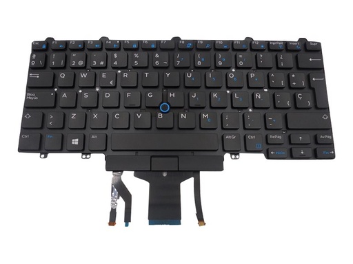 [KB-6VTCP] Dell  Tastatur - hinterleuchtet - Spanisch