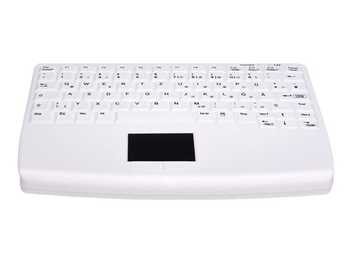 [AK-4450-GUVS-W/GE] Cherry Active Key AK-4450-GUVS - Tastatur - mit Touchpad