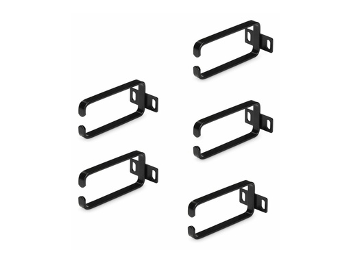 [CMHOOK1UN5PK] StarTech.com 5er-Pack 1HE Kabelführungsbügel, Serverschrank Kabelführung - Kabelmanagementring (vertikal)