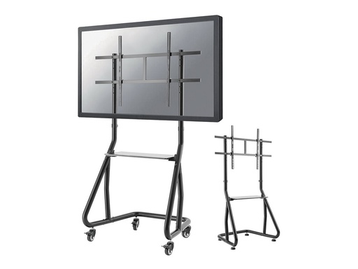 [NS-M3800BLACK] Neomounts NS-M3800BLACK TV-Trolley 60-100" - Schwarz - Stahl - 100 kg - 152,4 cm (60") - 2,54 m (100") - 1000 x 400,1000 x 600,200 x 300,200 x 400,300 x 300,400 x 200,400 x 300,400 x 400,400 x 600,440 x...