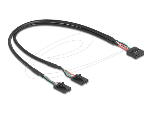 [84513] Delock Internes USB-Kabel - 4-Pin-USB 2.0-Header (W)