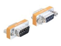 [65255] Delock Nullmodemadapter - DB-9 (M) zu DB-9 (W)