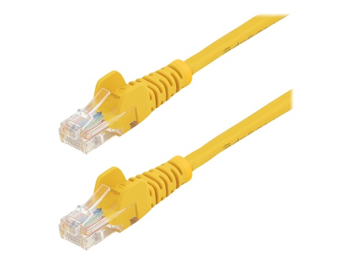 [45PAT1MYL] StarTech.com 1m Cat5e RJ45 UTP Netzwerkkabel Snagless - Cat 5e Patchkabel - Gelb - Stecker / Stecker - Patch-Kabel - RJ-45 (M)