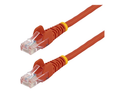 [45PAT1MRD] StarTech.com 1m Cat5e RJ45 UTP Netzwerkkabel Snagless - Cat 5e Patchkabel - Rot - Stecker / Stecker - Patch-Kabel - RJ-45 (M)
