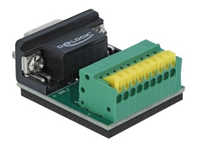 [66322] Delock Serieller Adapter - DB-9 (W) zu 9-poliger