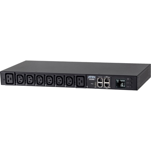 [PG5308G-AT] ATEN PG series PG5308 - Stromverteilungseinheit (Rack / einbaufähig) - 30 A/32 A, gemessen, Eco