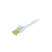 [S217904] Synergy 21 Patchkabel RJ45 CAT6A 500Mhz grau S/FTP slimline rund d - Kabel - Digital/Daten