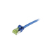 [S217936] Synergy 21 Patchkabel RJ45 CAT6A 500Mhz blau S/FTP slimline rund d - Kabel - Netzwerk