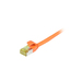 [S217984] Synergy 21 Patchkabel RJ45 CAT6A 500Mhz orange S/FTP slimline rund d - Kabel - Digital/Daten