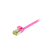 [S217995] Synergy 21 Patchkabel RJ45 CAT6A 500Mhz magenta S/FTP slimline rund d - Kabel - Netzwerk