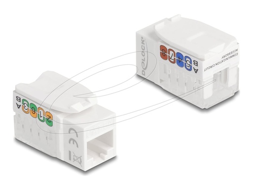 [90720] Delock Modulare Eingabe - werkzeugfrei - CAT