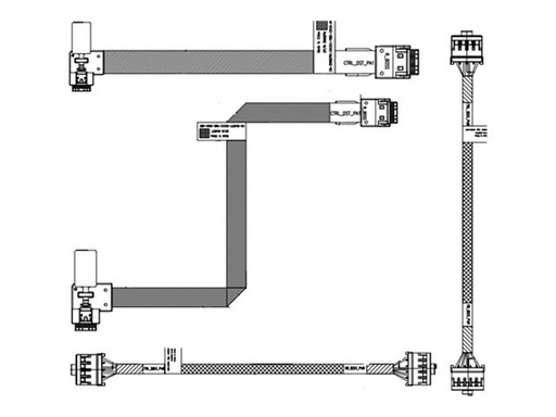 [470-BCBQ] Dell  Kabel - Kundeninstallation - für PowerEdge
