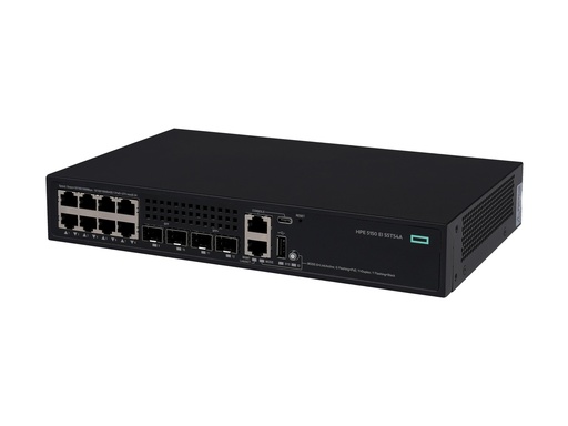 [S5T54A#ABB] HPE Networking Comware 5150EI 8p 10M/100M/1G PoE+ 2p SFP 1G 2p SFP+ 1G/10G Switch - Switch - L3 - managed - 8 x 10/100/1000Base-T (PoE+)