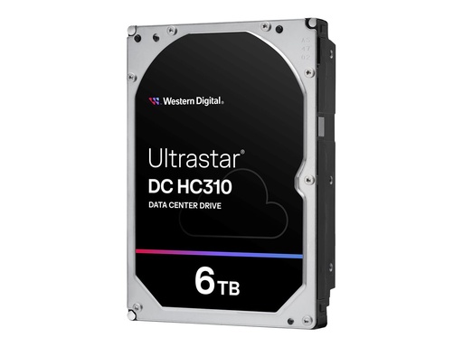 [0B36049] WD Ultrastar DC HC310 HUS726T6TAL5201 - Festplatte - verschlüsselt - 6 TB - intern - 3.5" (8.9 cm)