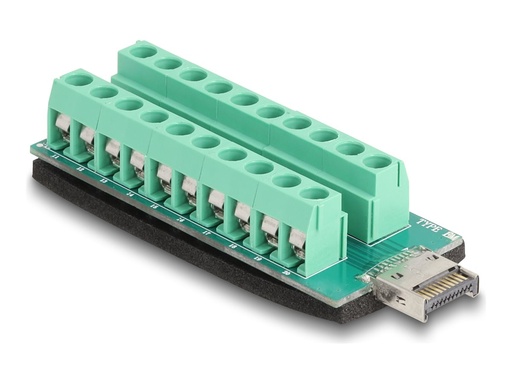 [67188] Delock USB-Adapter - 20-poliger USB Typ E (M)