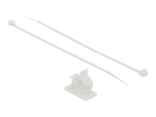 [18879] Delock Kabelbinder-Kit - Tisch montierbar