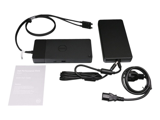 [DELL-WD19DCS] Dell Performance Dockingstation – WD19DCS - Kabelgebunden - USB 3.2 Gen 2 (3.1 Gen 2) Type-C - 10,100,1000 Mbit/s - Schwarz - 5120 x 2880 Pixel - Gleichstrom