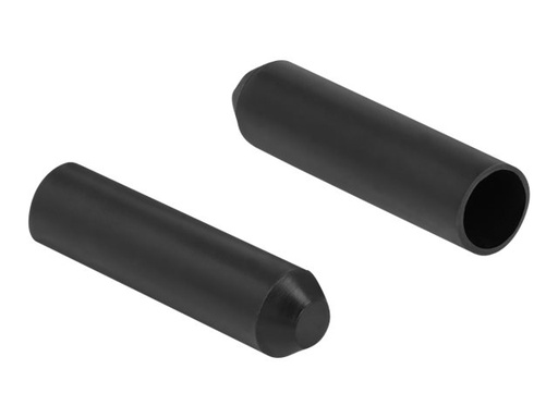 [19762] Delock Kabelschutzkappe - Schwarz (Packung
