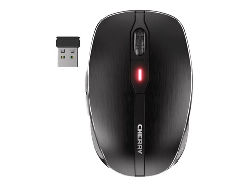 [JW-8100] Cherry MW 8C ADVANCED - Maus - ergonomisch - optisch - 6 Tasten - kabellos - 2.4 GHz, Bluetooth 4.0 - kabelloser Empfänger (USB)