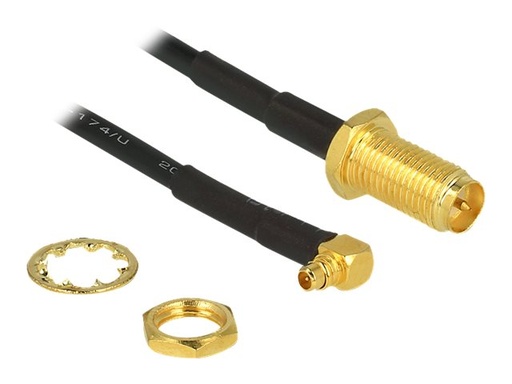 [88936] Delock Antennenkabel - MMCX Stecker zu RP-SMA