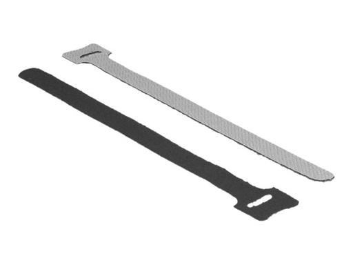 [18687] Delock Kabelbinder - 20 cm - Schwarz (Packung