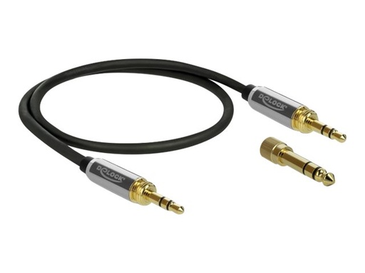 [85784] Delock Audio-Kabelkit - Schwarz