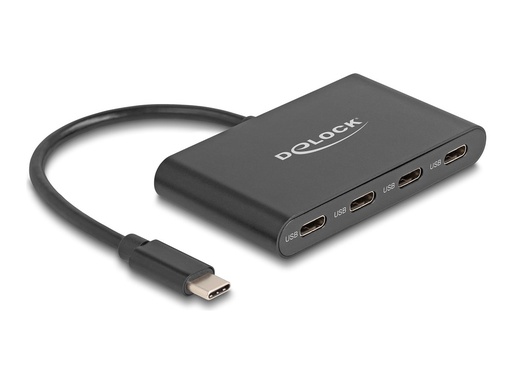 [64129] Delock Hub - 10 Gbps - 4 x USB-C 3.2 Gen 2