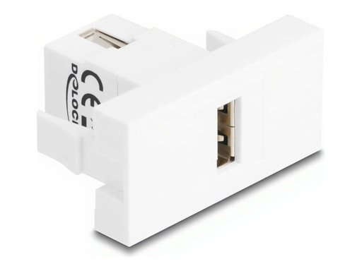 [90908] Delock Easy 45 - Einrastmodul - USB 2.0, weiblich