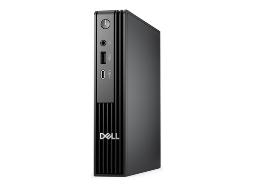 [J3HWW] Dell Pro Micro QCM1255 - Micro - Ryzen 5 8500GE / 3.4 GHz - RAM 16 GB - SSD 512 GB - NVMe - Radeon 740M - 1GbE, Bluetooth, Wi-Fi 6 - WLAN: Bluetooth, 802.11a/b/g/n/ac/ax - Win 11 Pro - Monitor: keiner - Schwarz - BTS - mit 1 Jahr Basis Vor-Ort (AT, DE - 2 Jahre)