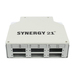 [S215688] Synergy 21 LWL-Patchpanel für Hutschiene DIN 6xSC-Duplex/LC-Quad-Buchsen ohne Kupplungen - Kabel - 0,13 m
