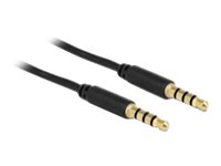 [83434] Delock Headset-Kabel - 4-poliger Mini-Stecker
