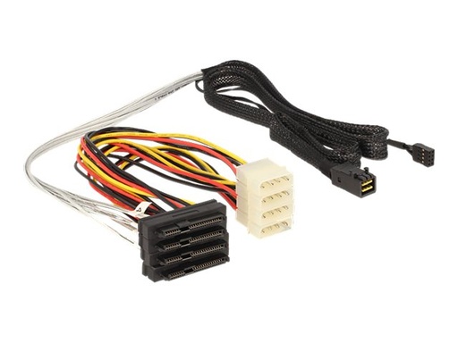 [83391] Delock Internes SAS-Kabel - mit Sidebands - SAS 6Gbit/s - interne SAS, 29-polig (SFF-8482)