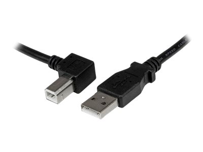 [USBAB1ML] StarTech.com 1m USB 2.0 A auf B Kabel links gewinkelt - St/St - USB Druckerkabel - USB-Kabel - USB Typ B (M)